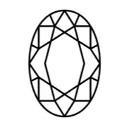 Oval diamond shapes at Valour Diamonds in Toronto, Ontario