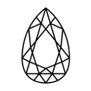 Pear diamond shapes at Valour Diamonds in Toronto, Ontario