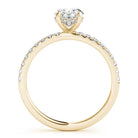 Ivy Oval Hidden Halo Engagement Ring