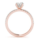 Ivy Oval Hidden Halo Engagement Ring