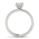 Ivy Oval Hidden Halo Engagement Ring