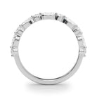 Ninon Marquise-and-round Mixed Diamond Band